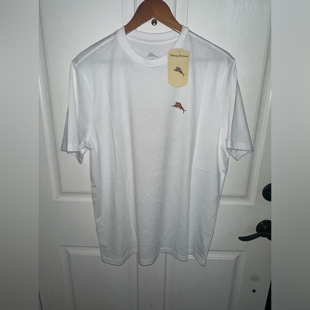 Tommy Bahama Red White & Bluefin T-Shirt Men’s Small ST225979TX